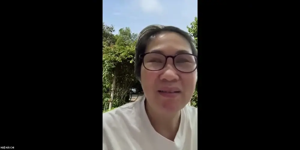 Cô Huệ Hải Chi chia sẻ cảm nhận sau 2 buổi đầu tiên tập thở